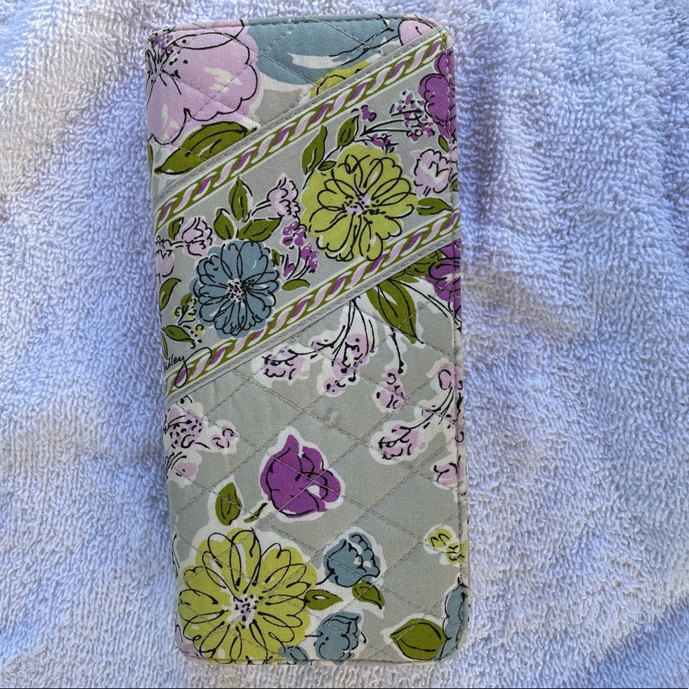 VERA BRADLEY WaterColor Travel Wallet